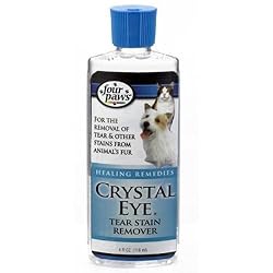Four Paws Crystal Eye Tear Stain Remover 4 Oz