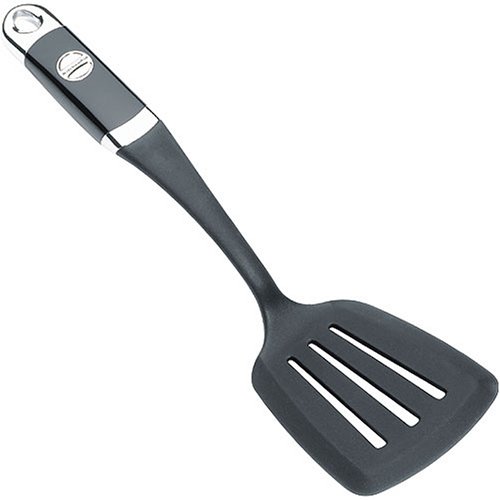 KITCHENAID Nylon Slotted Turner BLACK Kitchen Cookware Tool