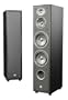 JBL Northridge E80 3-Way Dual 6-Inch Floorstanding Speaker, Single (Black Ash)