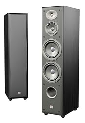 JBLNorthridgeE803-WayDual6-InchFloorstandingSpeaker,Single(BlackAsh)