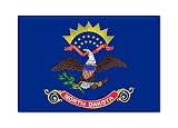 North Dakota State Flag Fridge Magnet