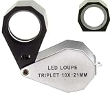 SE Triplet 10X - 21mm LED Illuminated Loupe