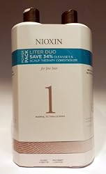 Nioxin System 1 Cleanser & Scalp Therapy DUO Set (33.8oz) each