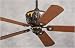 Tommy Bahama TB305DC Cayman Fan - Dark Cherry Tropical Uplight Ceiling Fan 60 - FREE SHIPPING