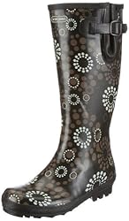 Viking Fox Circle Gummistiefel 1-31020-850, Damen Stiefel, Braun (brown/multi 850), EU 41