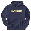Sweatshirt Navy Blue " Map Maker " Occupations