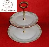 Noritake Marguerite Older Gt #N/A Hostess Tray 2 Tier