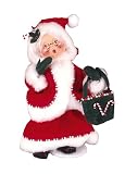 Annalee 9-Inch Peppermint Mrs. Santa