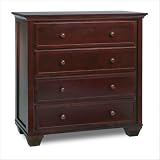 Graco 4334744 Portland 4 Drawer Dresser in Classic Cherry