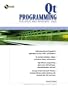 Qt Programming for LINUX and Windows 2000 (Hewlett-Packard Professional Books)