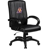 Home Office Chair with NBA Logo Panel Team: Los Angeles Lakers Secondary