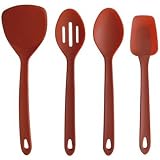 Silvermark 4-Piece Silicone Set, Red