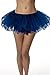 BellaSous Multi-Layered Tutu Skirt for Cheerleader Outfit | One Size Navy Blue Tutu Ballerina Skirt