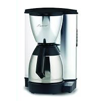 Capresso 441.05 MT-500 Plus 10-cup Coffeemaker with Metallic Alloy Body and Stainless Thermal Carafe
