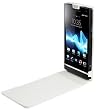 Muvit - Etui/housse � clapet ouvrant OFFICIEL Sony Xperia S - Blanc - SESLI0016