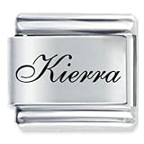 Name Kierra Italian Charms Bracelet Link