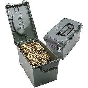 MTM Durable Ammo Can w Double Padlock Tabs by 