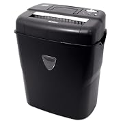 Aurora AS1018CD 10 Sheet Crosscut Paper/Credit Card/CD Shredder with Basket