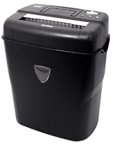 Aurora AS1018CD 10 Sheet Crosscut Paper/Credit Card/CD Shredder with Basket