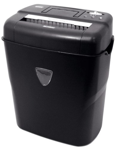 Aurora AS1018CD 10 Sheet Crosscut Paper/Credit Card/CD Shredder with Basket
