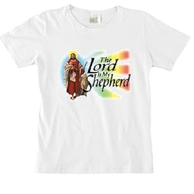 The Lord Is My Shepherd - Christian and Religious Women's Cut T-Shirt