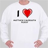 I Love Matthew Calbraith Perry Sweatshirt XXX-Large White