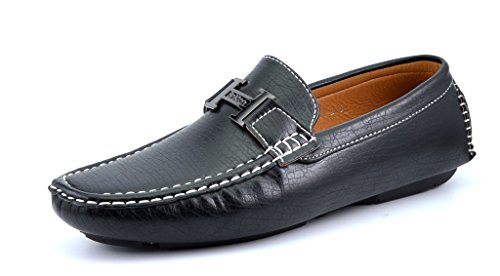 CYBER MONDAY SALES,BRUNO HOMME MODA ITALY MAJOR-2 Men's Light Weight Casual Driving Moccasins Loafers Shoes