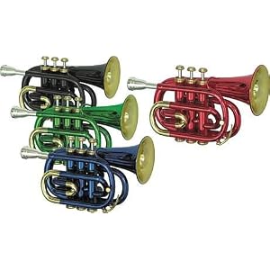 Amati ATR 314 Bb Pocket Trumpet (Red) by