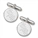 MLB Chicago White Sox Sterling Silver Logo Cuff Links