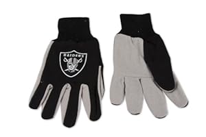 Oakland Raiders Two-Tone Gloves