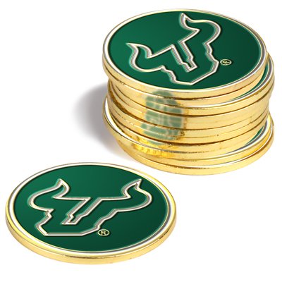South Florida Bulls Golf Ball Markers