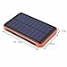 iMeshbean® Dual USB Solar Power Bank 100000 mah Portable External Battery Charger For phone