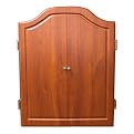 DMI Sports Deluxe Dartboard Cabinet Set - Cherry