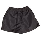 Womens Micro Shorts-Black