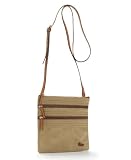 Dooney & Bourke Handbag, Nylon Triple Zip Crossbody Bag