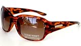 NWT Women's Nine West Tortoise Sunglasses Brown lens UV