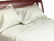 Wamsutta 300-Thread-Count Egyptian Sateen Twin Flat Sheet, Sage