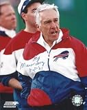 Marv Levy Autographed Buffalo Bills 8x10 Photo - Hall of Famer