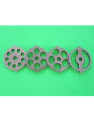 (4) New Grinding plate discs for Kitchenaid Mixer FGA Food Chopper and Meat Grinding by 