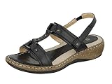 41RQMIHjNPL. SL160  Reneeze AVID 2 Women Low Heel Platform Wedge Slingback Sandals   Black
