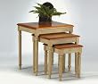 3 Piece Nesting Tables From Country Cottage Collection By Office Star Furniture
