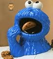 SESAME STREET COOKIE MONSTER Ceramic COOKIE JAR by Vandor