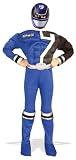 Power Rangers tm Space Patrol Delta tm Blue Muscle Chest Costume for Children
