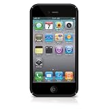 Macally Snap On Protective Case with Sticky Swipe for iPhone 4 (Black)