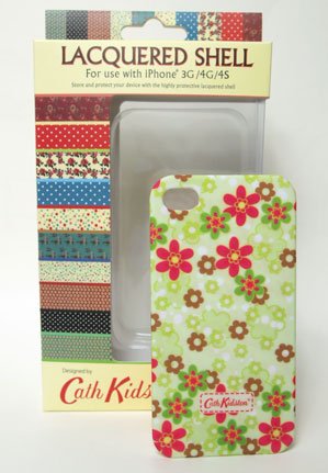 2012 Cath Kidston ハードケース　10：ポップ(グリーン)（iPhone4&4S専用ケース）
