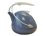 Noritake Colorwave Blue 2.5 Quart Enamel-on-Steel Teakettle