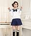 Chinatera Cosplay Sailor Uniform Costume Outfit + Mini Skirt