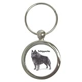 Schipperke Key Chain (Round)