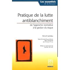 Pratique de la lutte antiblanchiment : De l'approche normative � la gestion du risque