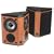 Wharfedale WH-2MMP Wide-Dispersion Satellite Speakers (Pair, Medium Maple)